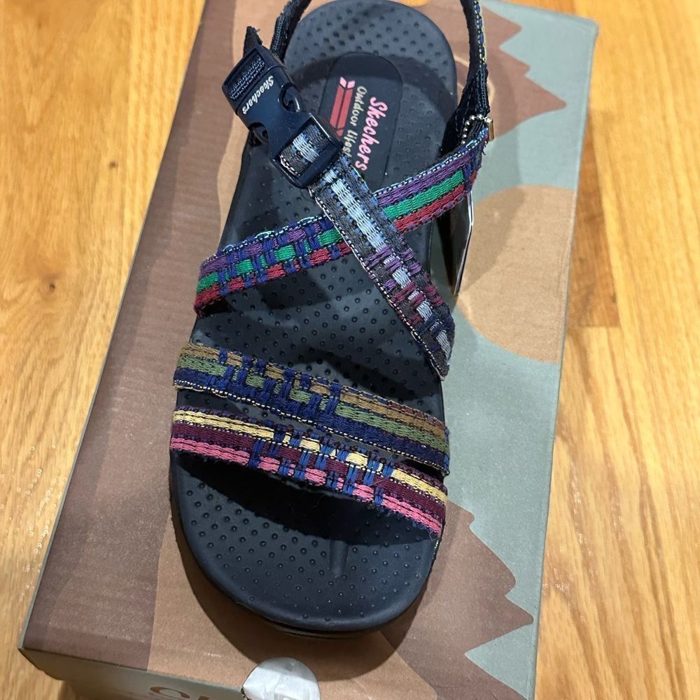 Skechers size 6 sandals machine washable vegan shoes - Picture 5 of 13